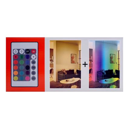 Eglo 75351 - LED RGB Plafon ściemnalny ELLA-C 1xE27/7,5W/230V