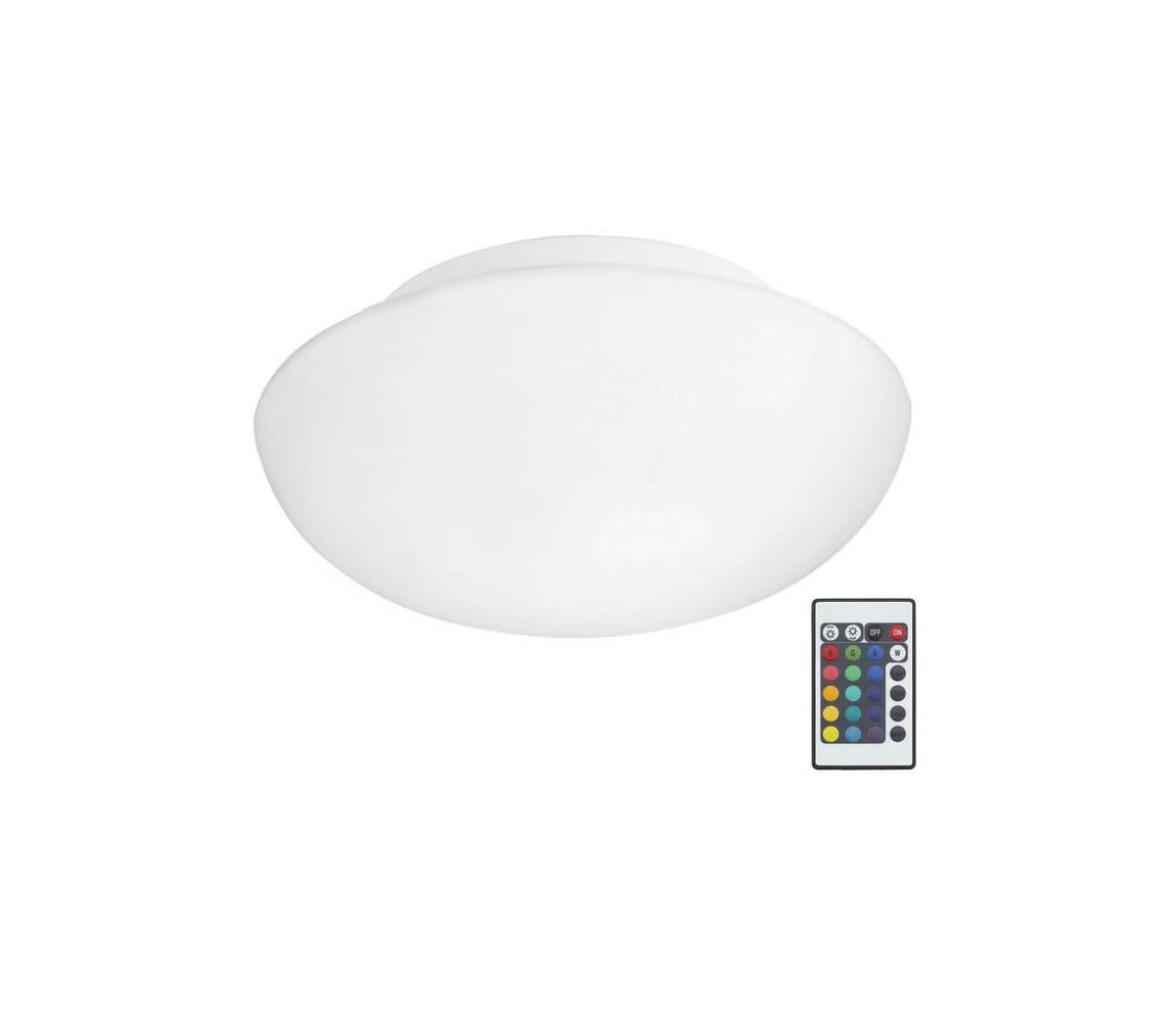 Eglo 75352 - LED RGB Ściemniany plafon ELLA-C 2xE27/7,5W/230V + pilot
