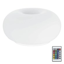 Eglo 75355 - LED RGB Ściemnialna lampa stołowa OPTICA-C 2xE27/7,5W/230V