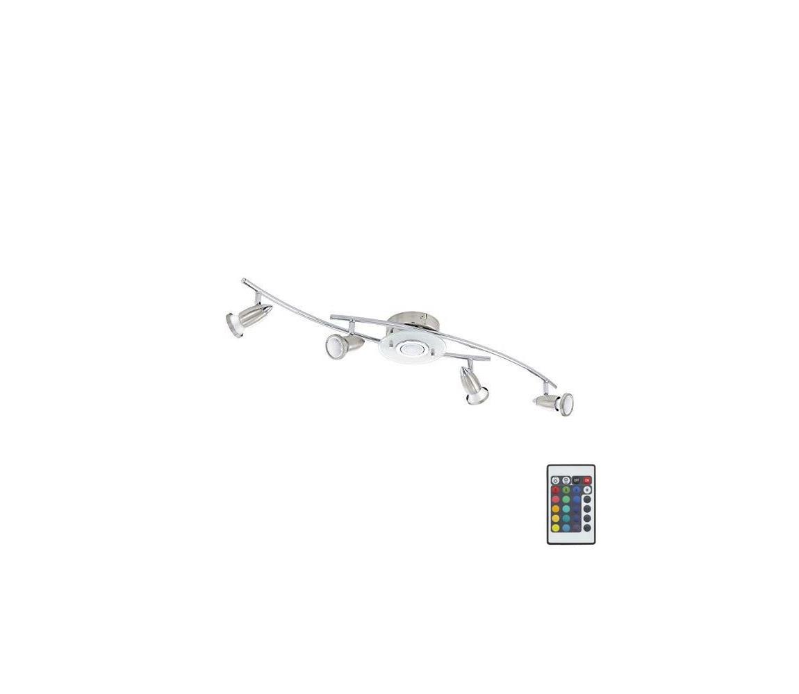 Eglo 75377 - LED RGB Oświetlenie punktowe VALLIDA-C 5xGU10/4W/230V