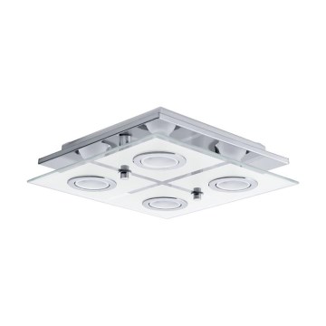 Eglo 75378 - LED RGBW ściemnialna lampa sufitowa CABO-C 4xGU10/4W/230V + pilot do zdalnego sterowania