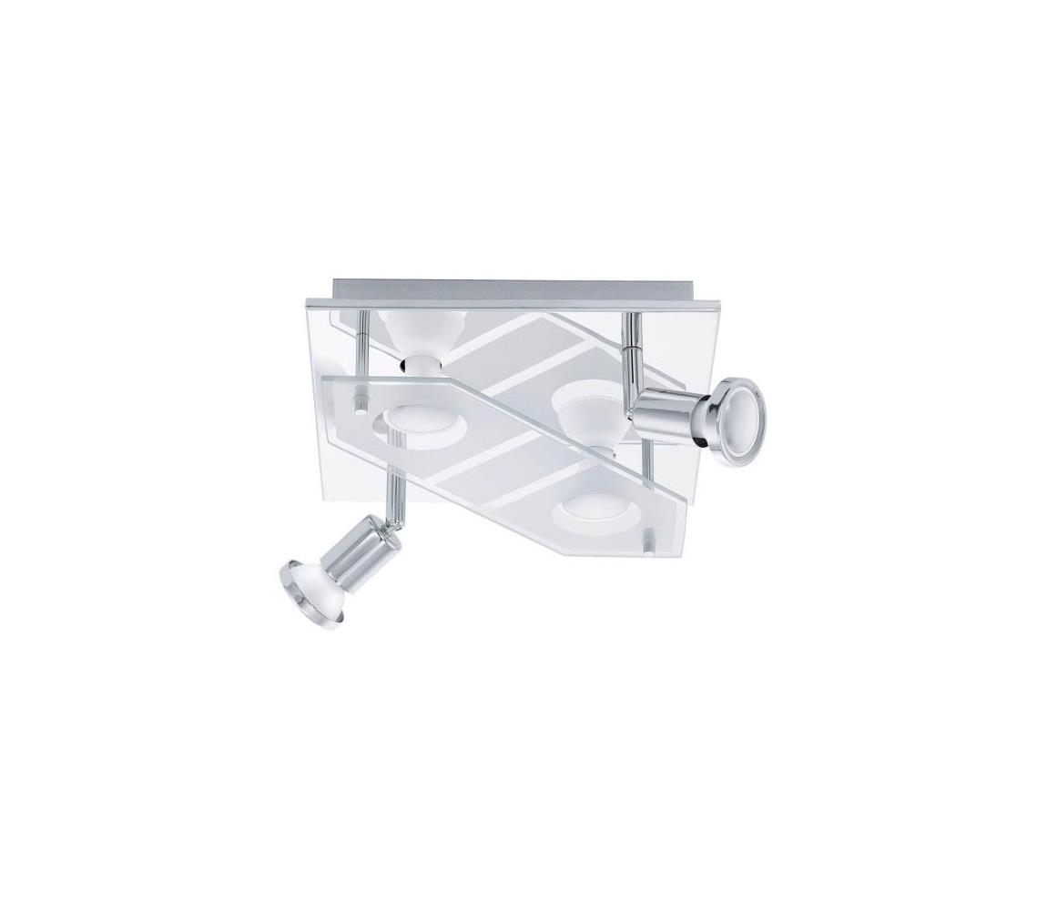 Eglo 75379 - LED RGBW Oświetlenie punktowe ściemnialne CABO-C 4xGU10/4W/230V +pilot