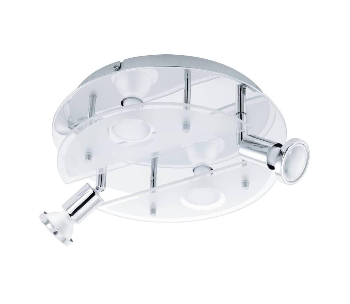 Eglo 75381 - LED RGBW Oświetlenie punktowe ściemnialne CABO-C 4xGU10/4W/230V +pilot