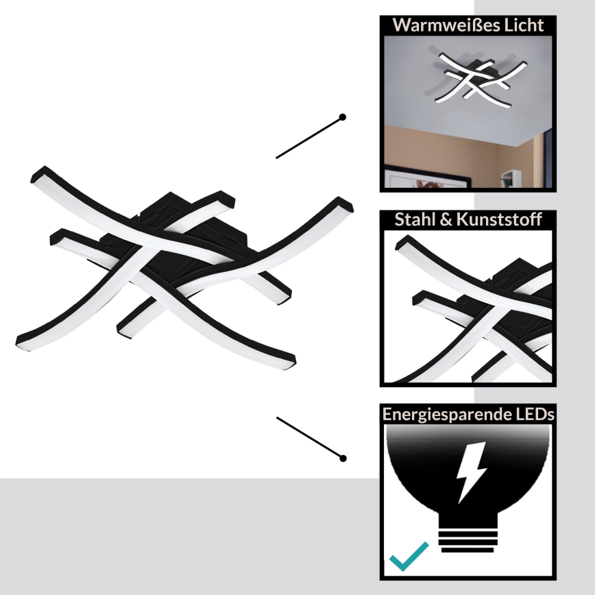 Eglo - LED Żyrandol natynkowy LED/16W/230V