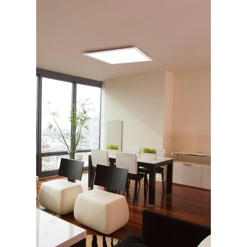 Eglo 75525 - LED RGBW ściemnialna lampa sufitowa SALOBRENA LED/12W/230V 2700-6500K + pilot zdalnego sterowania