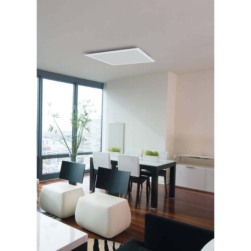 Eglo 75525 - LED RGBW Plafon ściemnialny SALOBRENA LED/12W/230V + pilot zdalnego sterowania