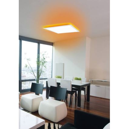 Eglo 75525 - LED RGBW Plafon ściemnialny SALOBRENA LED/12W/230V + pilot zdalnego sterowania