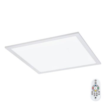 Eglo 75525 - LED RGBW Plafon ściemnialny SALOBRENA LED/12W/230V + pilot zdalnego sterowania