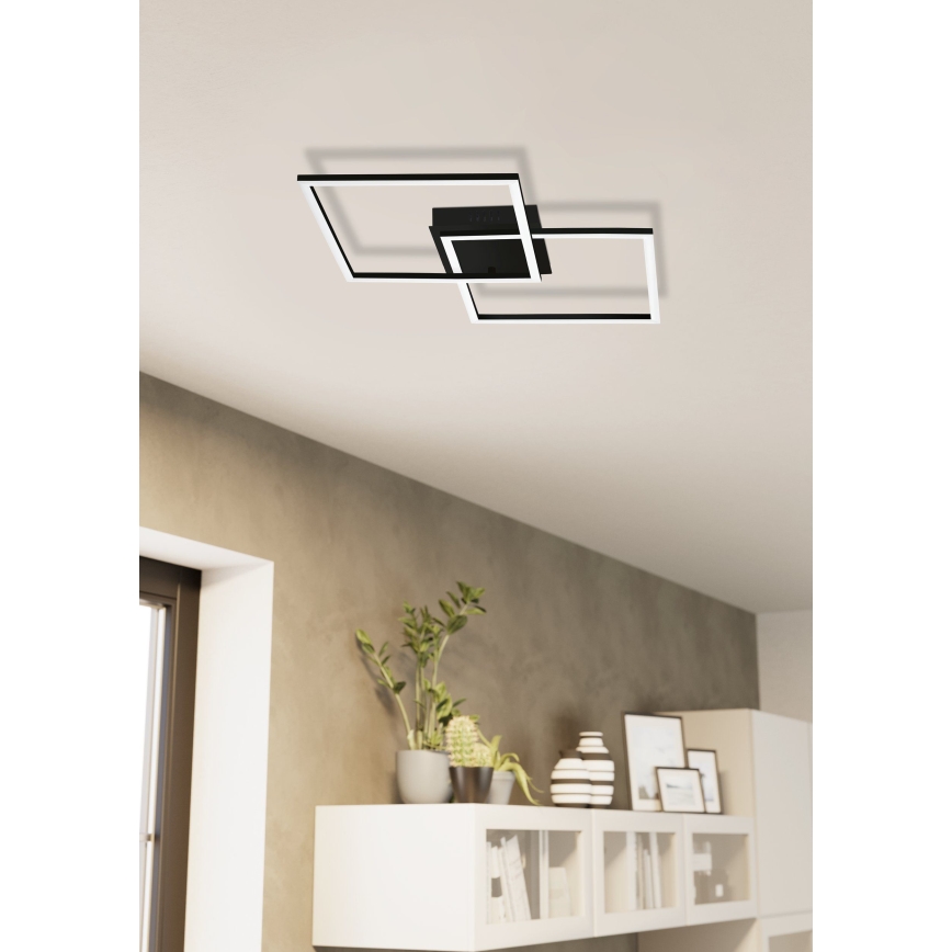 Eglo - LED Ściemnialny żyrandol natynkowy LED/28W/230V 3000-6500K + pilot
