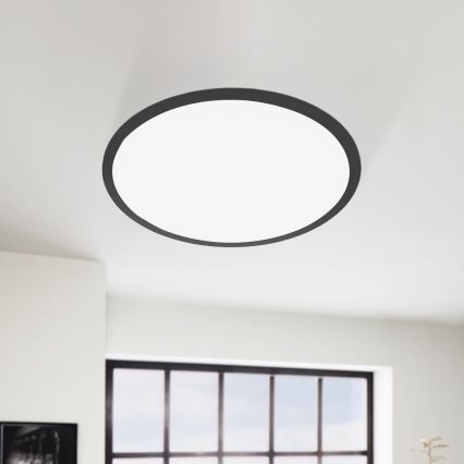 Eglo 75577 - LED Plafon ściemnialny SALOBRENA-TW LED/32,5W/230V śr. 60 cm + pilot zdalnego sterowania