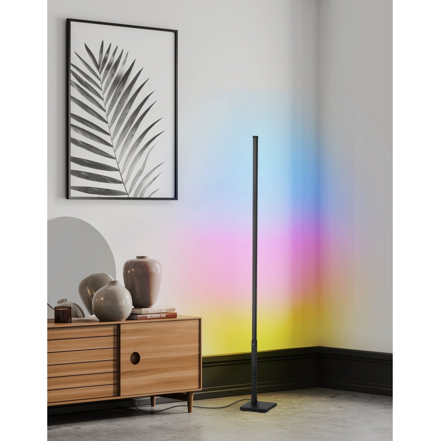 Eglo - LED RGB Ściemnialna lampa podłogowa LED/13,5W/230V 2700-6500K + pilot