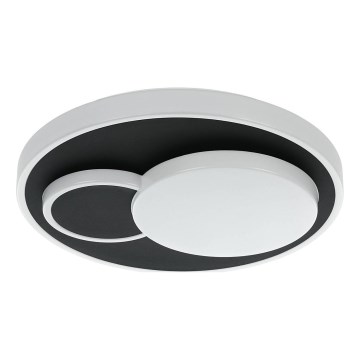 Eglo 75665 - LED Plafon LEPRESO LED/19,5W/230V śr. 38,5 cm czarny