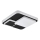 Eglo 75667 - LED Plafon LEPRESO LED/19,5W/230V czarny