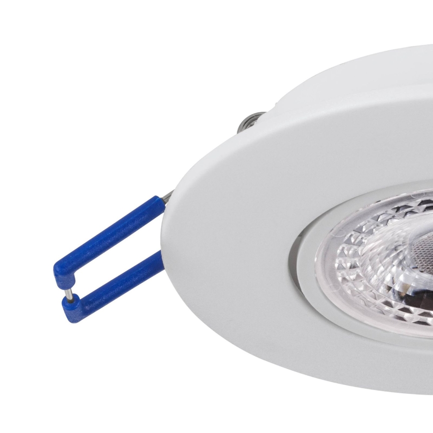 Eglo 75763 - ZESTAW 3x LED Oprawa wpuszczana ZUJAR LED/3,4W/230V biała