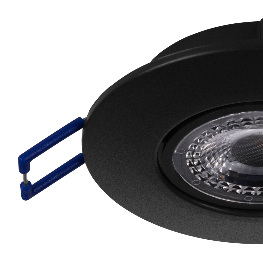 Eglo 75765 - ZESTAW 3x LED Oprawa wpuszczana ZUJAR LED/3,4W/230V czarna