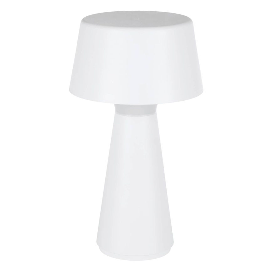 Eglo - LED ściemnialna zewnętrzna ładowalna lampa stołowa LED/3W/5V 2200/3000/4000K 2000 mAh IP44 biała