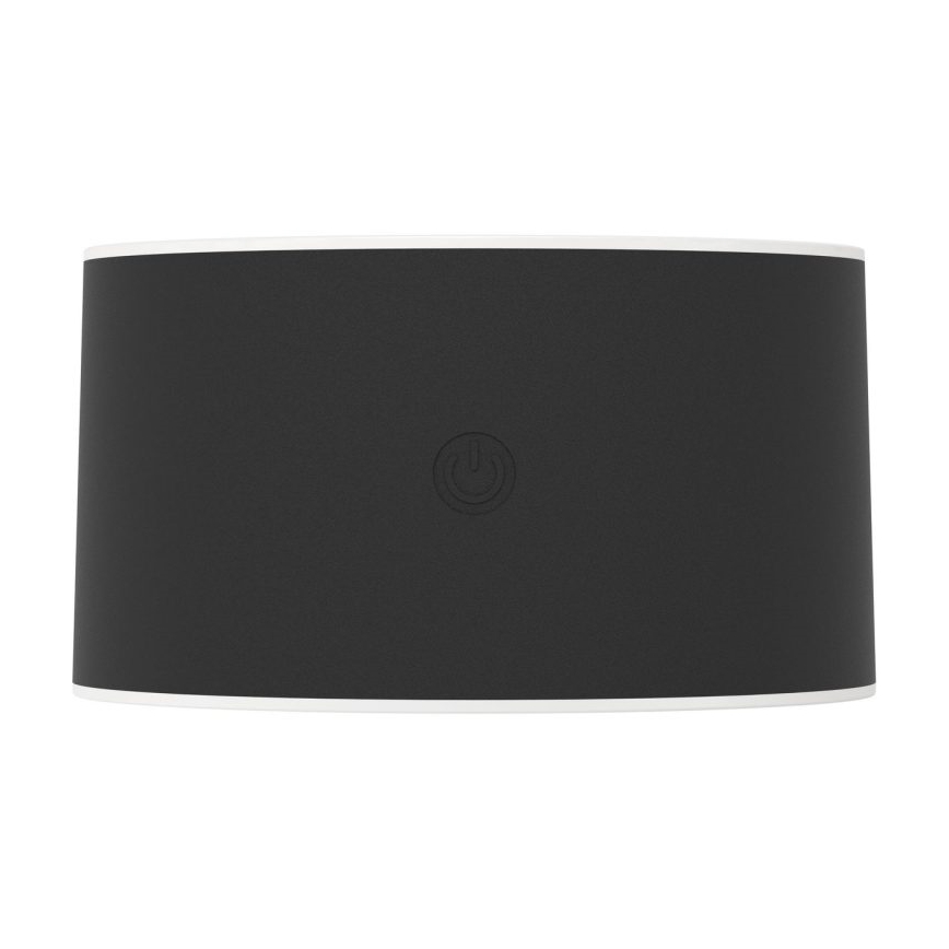 Eglo - LED ściemnialny ładowalny dotykowy kinkiet zewnętrzny LED/5W/5V 2000 mAh 3000/4000/6500K IP44 czarny