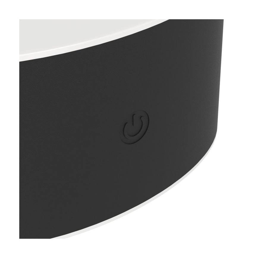 Eglo - LED ściemnialny ładowalny dotykowy kinkiet zewnętrzny LED/5W/5V 2000 mAh 3000/4000/6500K IP44 czarny