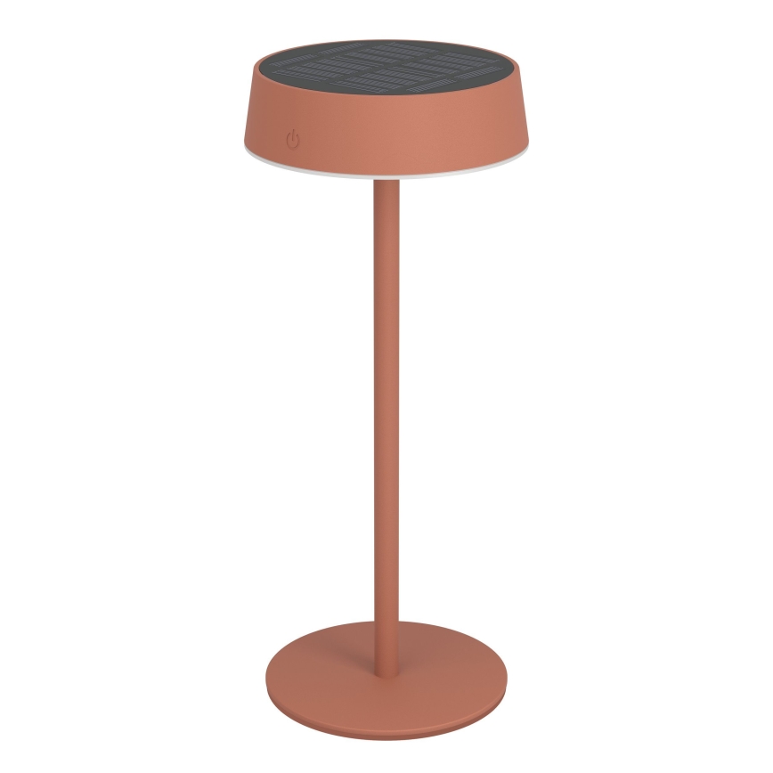 Eglo - LED ściemnialna, ładowana solarnie, dotykowa lampa stołowa LED/3W/5V 3000-6000K 1800 mAh IP44 pomarańczowa