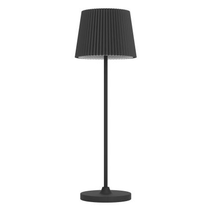 Eglo - Dotykowa ściemniana lampka stołowa LED, ładowalna, 3,8W/5V, 2400/3000/4000K, 2000 mAh, czarna