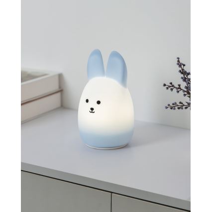 Eglo - LED RGBW ładowalna dotykowa lampka nocna dla dzieci LED/5W/5V 1200 mAh królik