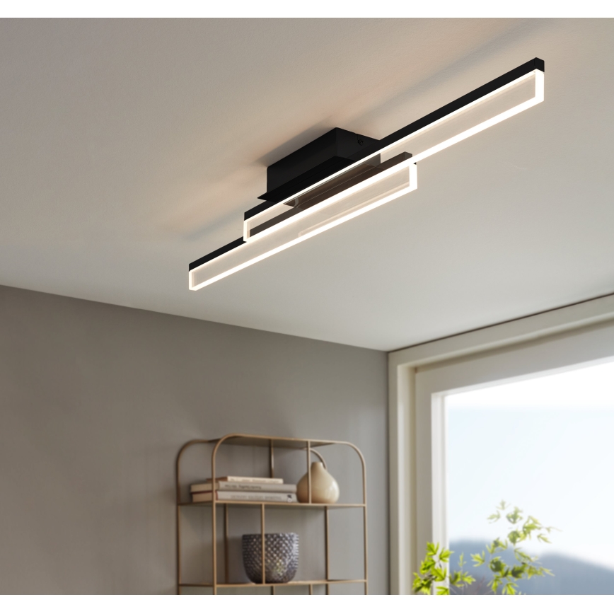 Eglo 780433 - LED Plafon łazienkowy YANGUAS 2xLED/11W/230V 3000K IP44 matowy chrom