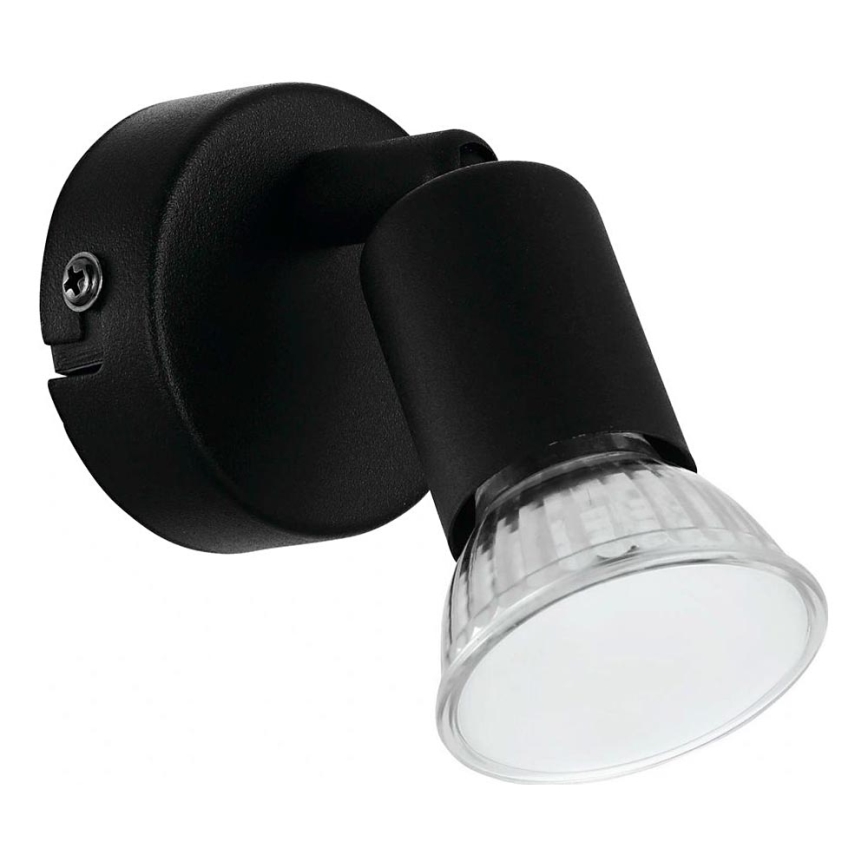 Eglo 780457 - LED Kinkiet punktowy ESCALERA 1xGU10/2,8W/230V 3000K czarny