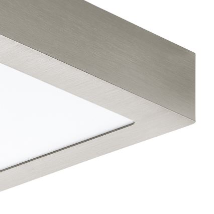 Eglo 78215 - Oprawa sufitowa LED FUEVA LED/10,9W/230V 17x17 cm chrom matowy