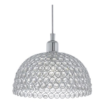 Eglo 78349 - Żyrandol kryształowy na drucie GILLINGHAM 1xE27/60W/230V