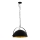 Eglo 78441 - Żyrandol na łańcuchu COVALEDA 1xE27/60W/230V czarne