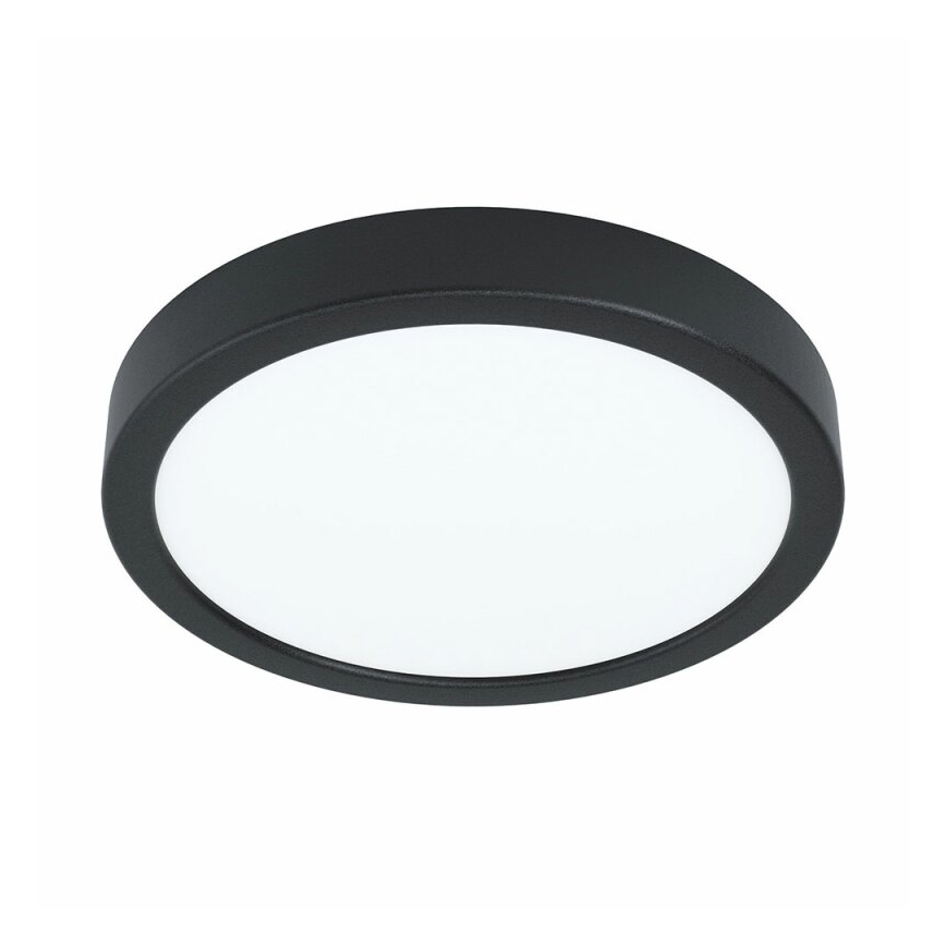 Eglo 78676 - LED lampa sufitowa FUEVA LED/17W/230V śr. 21 cm czarna