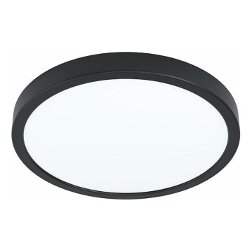Eglo 78677 - Oprawa sufitowa LED FUEVA LED/20,5W/230V Ø 28,5 cm czarna