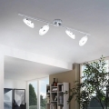 Eglo 78684 - Oprawa punktowa LED DORNES 4xLED/4,5W/230V chrom błyszczący