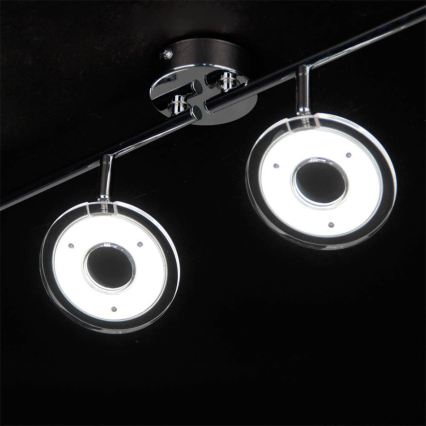 Eglo 78684 - Oprawa punktowa LED DORNES 4xLED/4,5W/230V chrom błyszczący