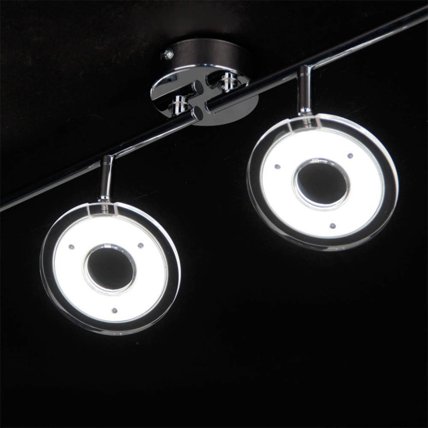 Eglo 78684 - Oprawa punktowa LED DORNES 4xLED/4,5W/230V chrom błyszczący