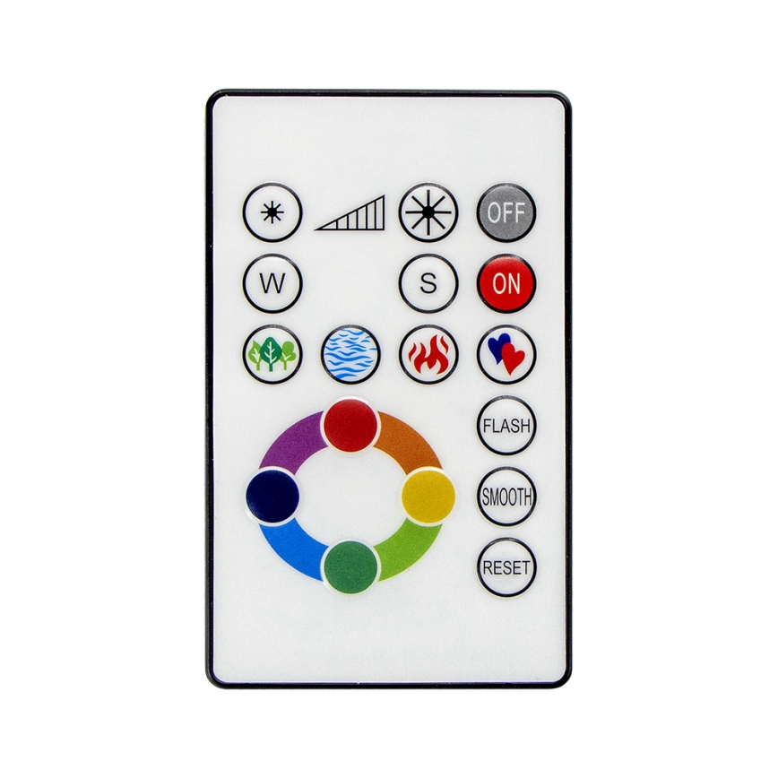 Eglo - ESTAW 3x LED RGBW Ściemnialna oprawa wpuszczana TINUS 4,8W/230V + pilot
