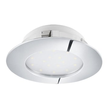 Eglo 78748 - LED Oprawa wpuszczana ściemnialna PINEDA LED/12W/230V chrom błyszczący