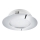 Eglo 78748 - LED Oprawa wpuszczana ściemnialna PINEDA LED/12W/230V chrom błyszczący