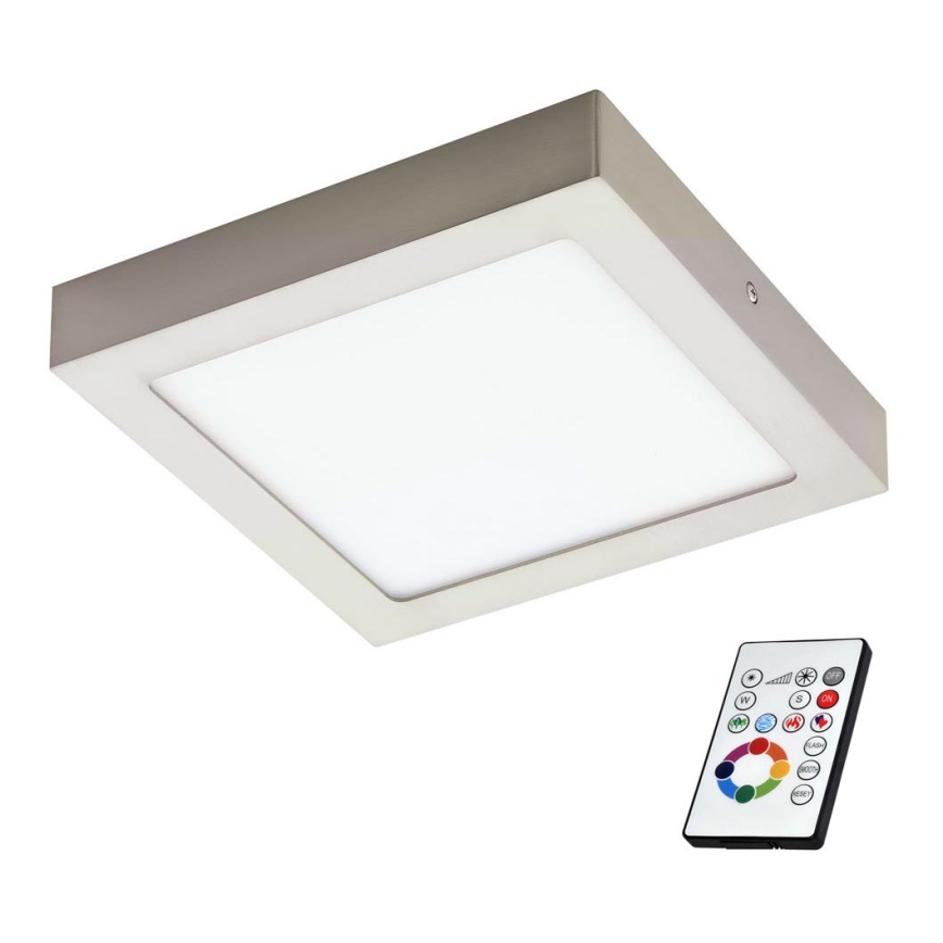 Eglo 78768 - LED RGB Plafon ściemnialny TINUS 1xLED/6W/230V + pilot