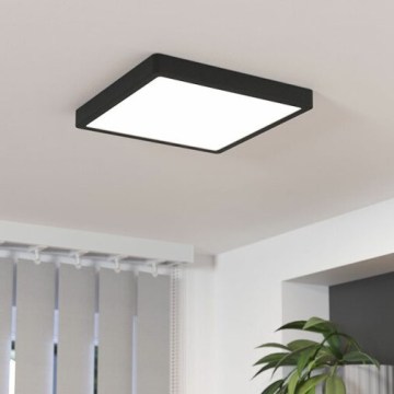 Eglo 78815 - LED Oprawa sufitowa FUEVA LED/20,5W/230V 28,5x28,5 cm czarna