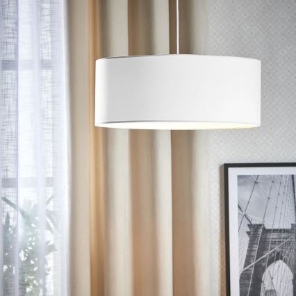 Eglo 79065 - Lampa wisząca na lince SITIA 3xE27/60W/230V biała