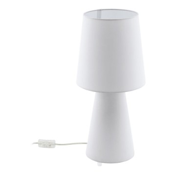 Eglo 79128 - Lampa stołowa CARPARA 2xE27/12W/230V