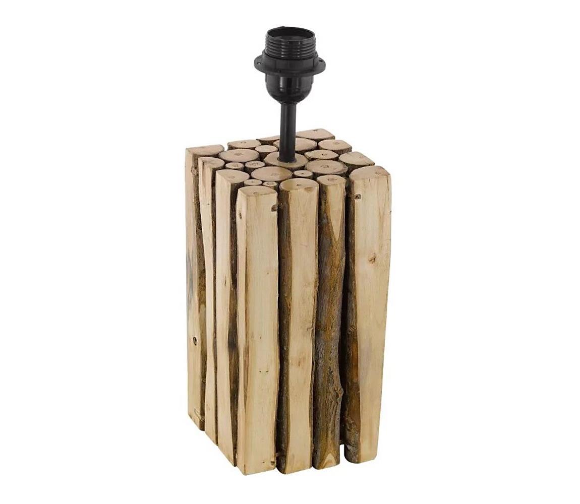 Eglo 79252 - Lampa stołowa RIBADEO 1xE27/60W/230V brązowy