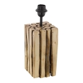 Eglo 79252 - Podstawa lampy RIBADEO 1xE27/60W/230V brązowa