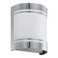 Eglo 79283 - Kinkiet zewnętrzny CERNO 1xE27/40W/230V chrom błyszczący IP44