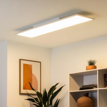 Eglo 79328 - LED Plafon SALOBRENA-RW LED/34W/230V 2700/4000K 120x30 cm biały