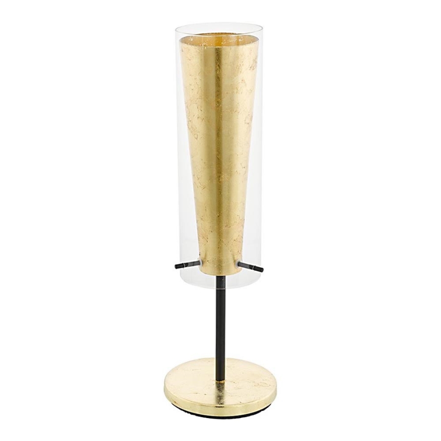 Eglo 79345 - Lampa stołowa PINTO GOLD 1xE27/40W/230V złoty