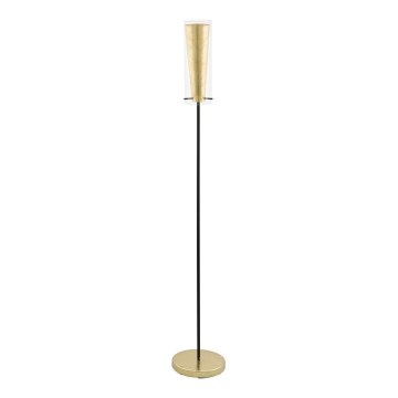 Eglo 79346 - Lampa podłogowa PINTO GOLD 1xE27/40W/230V złoty