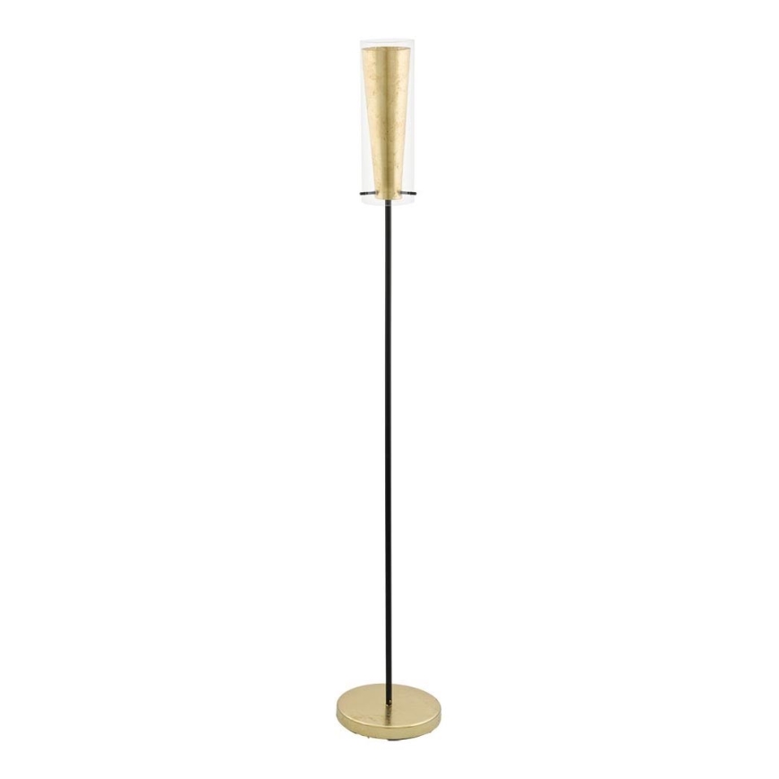 Eglo 79346 - Lampa podłogowa PINTO GOLD 1xE27/40W/230V złoty