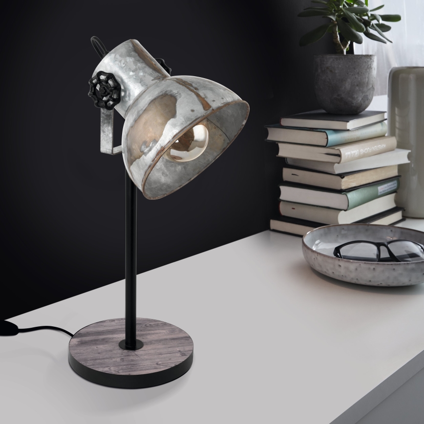 Eglo 79365 - Lampa stołowa BARNSTAPLE 1xE27/40W/230V